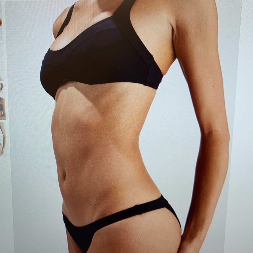 Solid and Striped “The Molly” swim suit